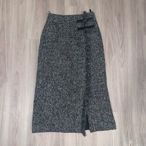 Vintage Japanase Yeni Midi Wool Skirt